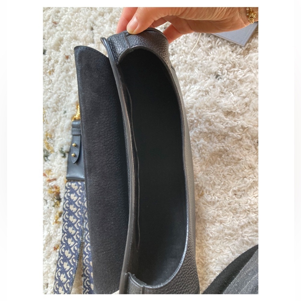 💯% authentic large Dior Black Pebbled bobby Leather Saddle Bag - Picture 10 of 11